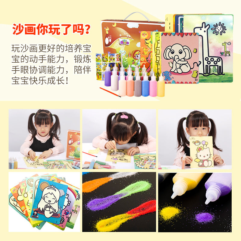 SAND PAINTING TOY SET - MOTHER & KIDS | JIAG STORE Lifestyle Home Improvement