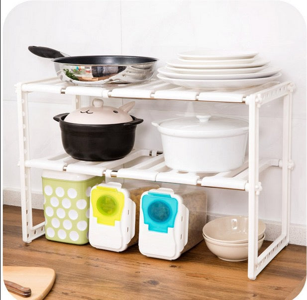 KITCHEN LAYER STORAGE RACK - HOME & LIVING | JIAG STORE Lifestyle Home Improvement