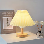 PLEATED FABRIC TABLE LAMP