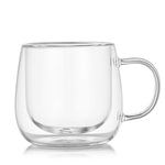 DOUBLE WALLED GLASS CUP - 300ML