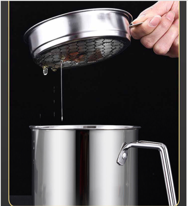 304 STAINLESS STEEL FILTER OIL CAN