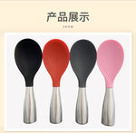 STAINLESS STEEL SILICON SPOON