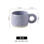 SESAME DOT COFFEE CUP -  | JIAG STORE Lifestyle Home Improvement