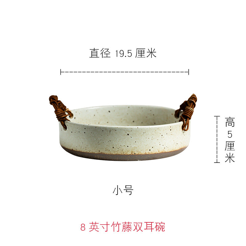 HAND MADE DOUBLE EAR BOWL -  | JIAG STORE Lifestyle Home Improvement