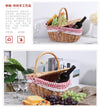 PICNIC BACKET RATTAN ( OVAL ) -  | JIAG STORE Lifestyle Home Improvement