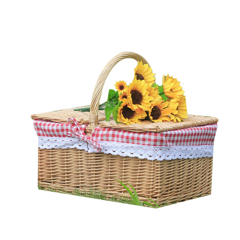 OUTDOOR PICNIC BASKET ( RECTANGLE) -  | JIAG STORE Lifestyle Home Improvement