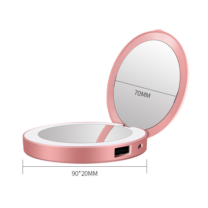 LED CHARGING TREASURE MAKEUP MIRROR WITH LIGHT - HEALTH & BEAUTY | JIAG STORE Lifestyle Home Improvement