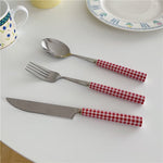 CERAMIC CUTLERY SET (KNIFE, FORK, AND SPOON)