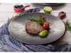 STRIPED DINNER PLATE -  | JIAG STORE Lifestyle Home Improvement